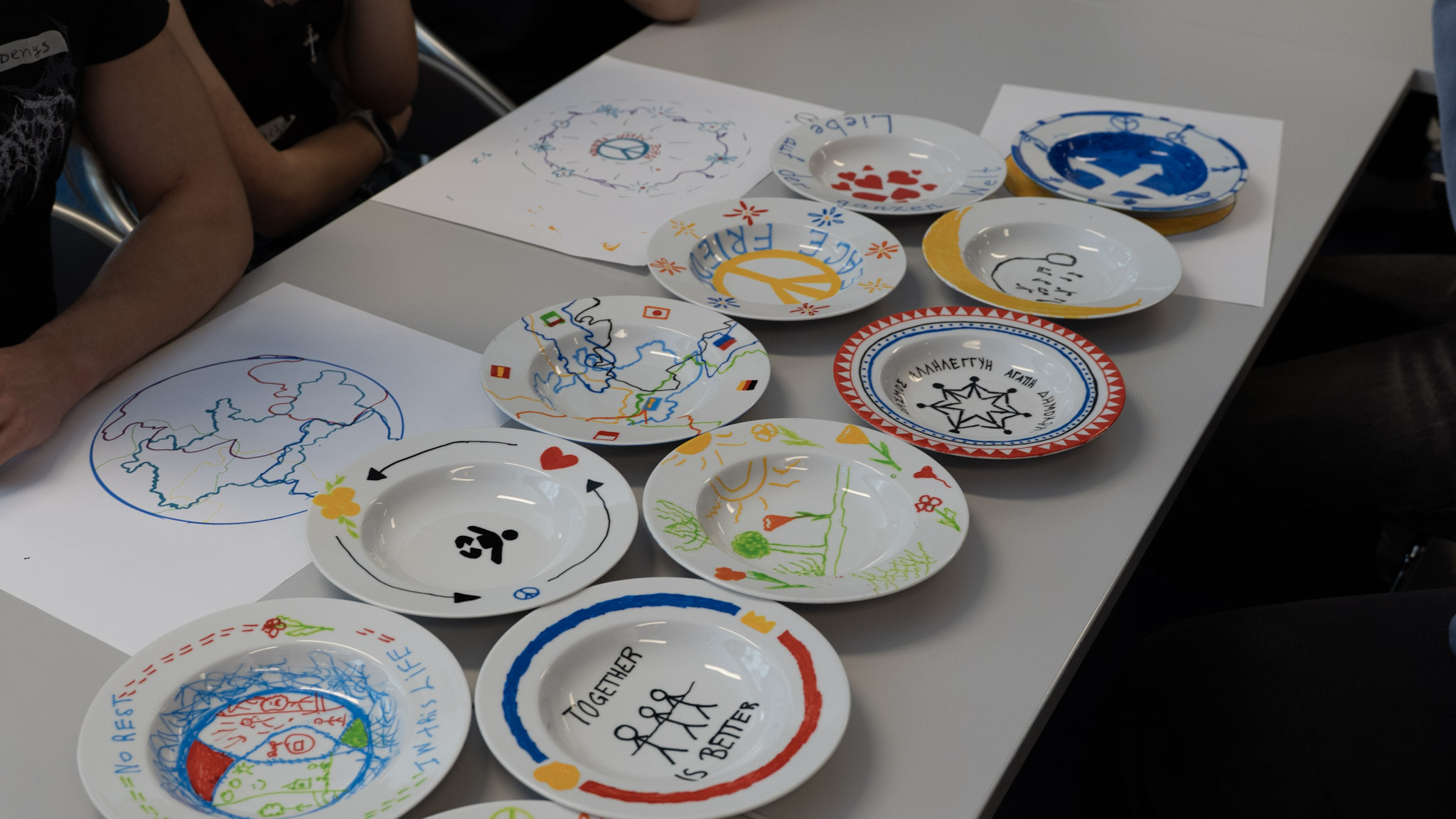 Workshops zu Tellern